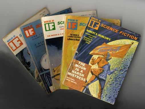 science-fiction-magazines-arranged-on-table