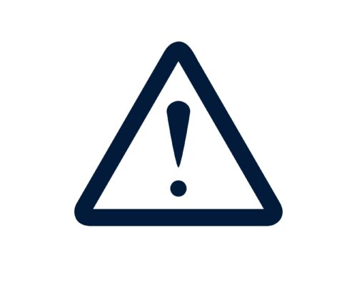 Exclamation mark vector illustration